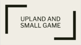 Upland Game Mini-Unit