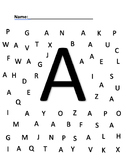 Upper Case Vowel Letter Find (A,E,I,O,U)