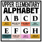 Upper Elementary Alphabet