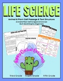 Upper Elementary: Animal and Plant Cells Text Structure No