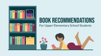 Preview of Upper Elementary Book Recommendations (Editable Google Slides)