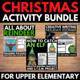 Upper Elementary Christmas Activities - Holiday Reading Wr
