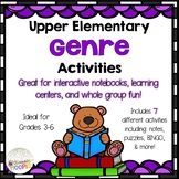 Upper Elementary Genre Activities