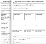 Upper Elementary Informational Writing Planning Sheet