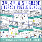 Upper Elementary Literacy Games: Use for Test Prep, Review