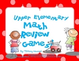 Upper Elementary Math Review Games Package