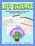 Upper Elementary: Microorganisms Text Structure Nonfiction