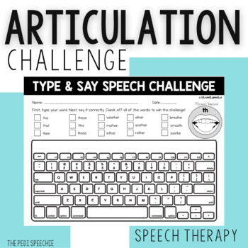 Preview of Upper Elementary | Middle School | Speech Therapy Activity for Articulation