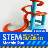 Upper Elementary STEM Activity Challenge Marble Run (3rd, 