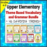 Upper Elementary Speech and Language Therapy  School Year Bundle
