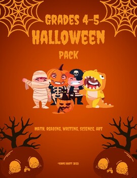 Preview of Upper Grade Halloween STEAM/STEM