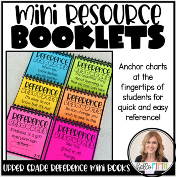Preview of Upper Grade Mini Reference Resource Books