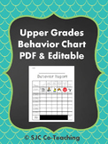 Upper Grades Behavior Chart
