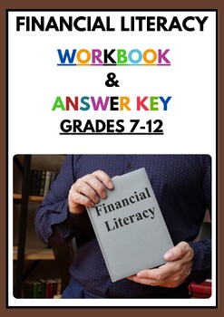 Preview of Upper Grades (Grades 7-12) Financial Literacy Worksheets and Answer Key