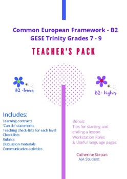 Preview of Upper-Intermediate ESL Teacher Pack (Common European Framework - Level B2)