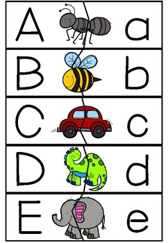 23 printable alphabet matching puzzles images printables collection
