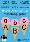 UPPER & lower Case Letter Recognition Matching Game ~ Ice 