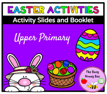 Preview of Upper Primary Easter Activity Slides and Booklet