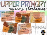 Upper Primary Reading Strategies Posters - CARS & STARS - 