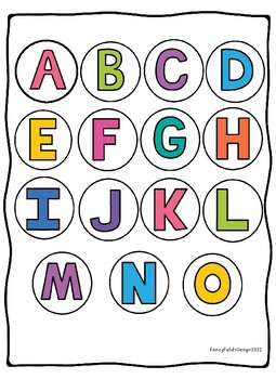 Upper and Lower Alphabet Matching File Folder by Fun with Field | TPT