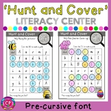 Upper and Lower Case Alphabet Recognition: Hunt and Cover