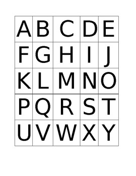 Preview of Upper and Lower Case Alphabet Sort Flash Cards