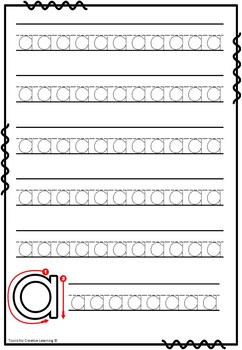Letter Formation Practice Packs and Interactive PowerPoints - No Prep!!