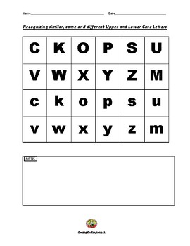 Preview of Upper and Lower Case Letter Recognition