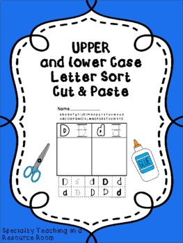 Preview of Upper and Lower Case Letter Sort