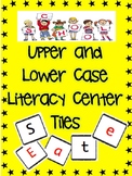 Upper and Lower Case Literacy Center Tiles