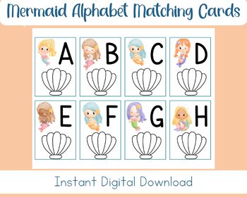 Preview of Upper and Lower Case Matching cards, Beginning Sound Practice for Kindergarten