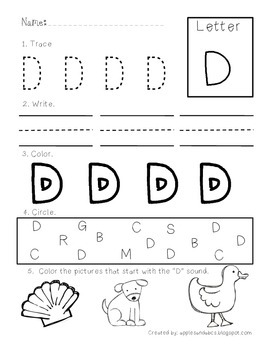 Uppercase and Lowercase Printing Unit / Distance Learning | TPT