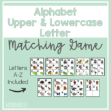 Upper and Lowercase Letter Alphabet Matching Game