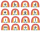 Upper and Lowercase Letter Identification: Rainbows/Spring
