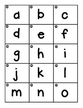 Upper and Lowercase Letter Recognition Games by The Kinder-Led Teacher