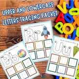 Upper and Lowercase Letter Tracing Packet