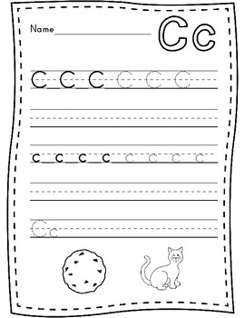 Upper and Lowercase Letter Writing by Live Love Teach - In The Classroom