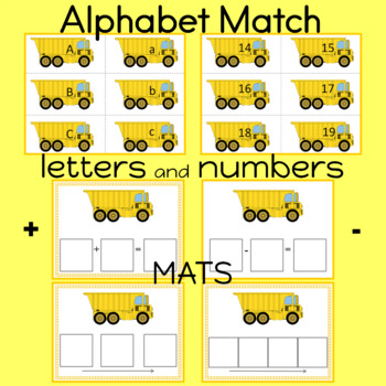 Preview of Alphabet Matching Activities Kindergarten