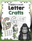 Uppercase Alphabet Letter Crafts/Penmanship