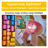 Uppercase Alphabet Letter Recognition Flashlight Initial S