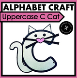 Uppercase C craft for Cat