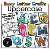 Easy Uppercase Alphabet Crafts