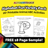 FREE SAMPLE – Alphabetimals™ Alphabet Fun Variety Pack