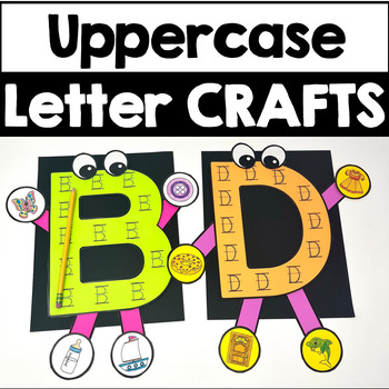 Preview of Uppercase Letter Craft | Letter Sounds