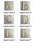 Uppercase Letter Formation Activity