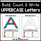 Uppercase Letter Pattern Block Mats