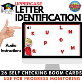 Uppercase Letter Recognition Activity- Digital Boom Cards