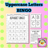 Uppercase Letters BINGO-30 Unique Boards, 1 Blank Board, &