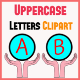Uppercase Letters Clipart for personal and professional use.