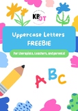 Uppercase Letters FREEBIE